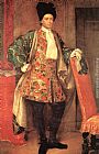 Portrait of Count Giovanni Battista Vailetti by Vittore Ghislandi